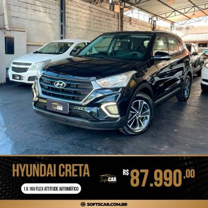 HYUNDAI CRETA 1.6 16V FLEX ATTITUDE AUTOMÁTICO